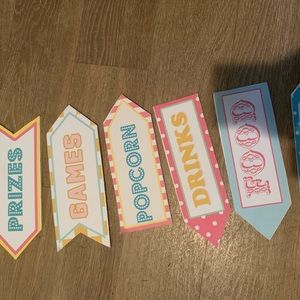 Carnival party decor